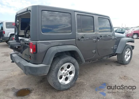 2016 Jeep Wrangler Unlimited Sport из США, поврежденный, VIN 1C4BJWDGXGL286383